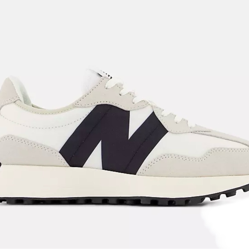 Men's White and Black Sneakers